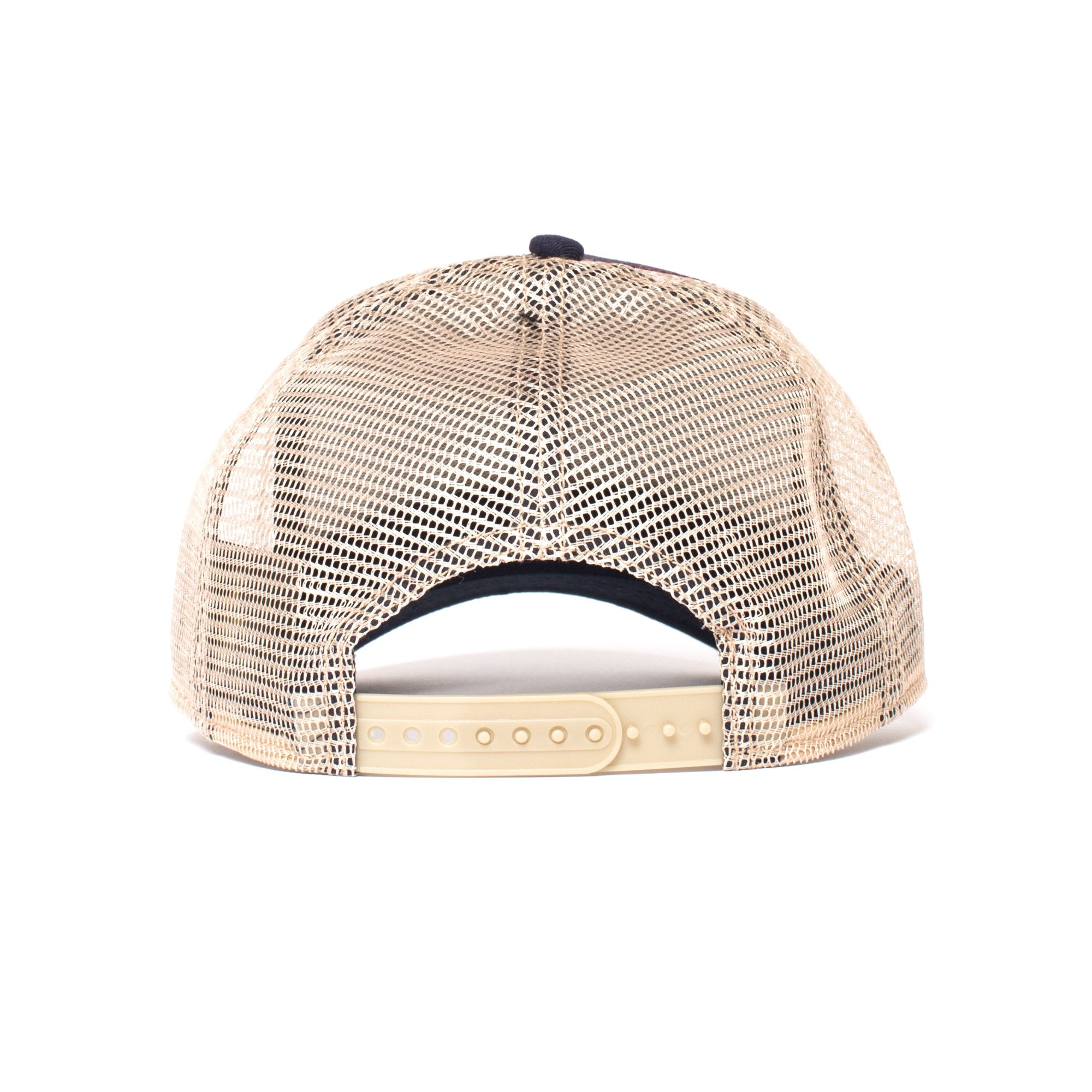 Goorin Bros. all american rooster cotton trucker baseball cap Navy back view