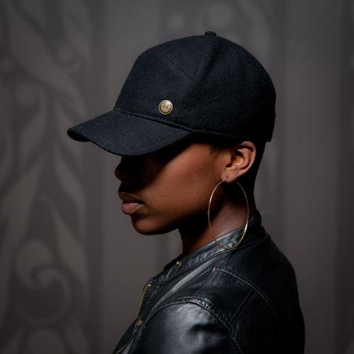 Goorin Bros. anthoney wool blend baseball cap Black  womens styling