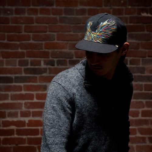 Goorin Bros. bg cotton flat brim baseball cap Black  mens styling