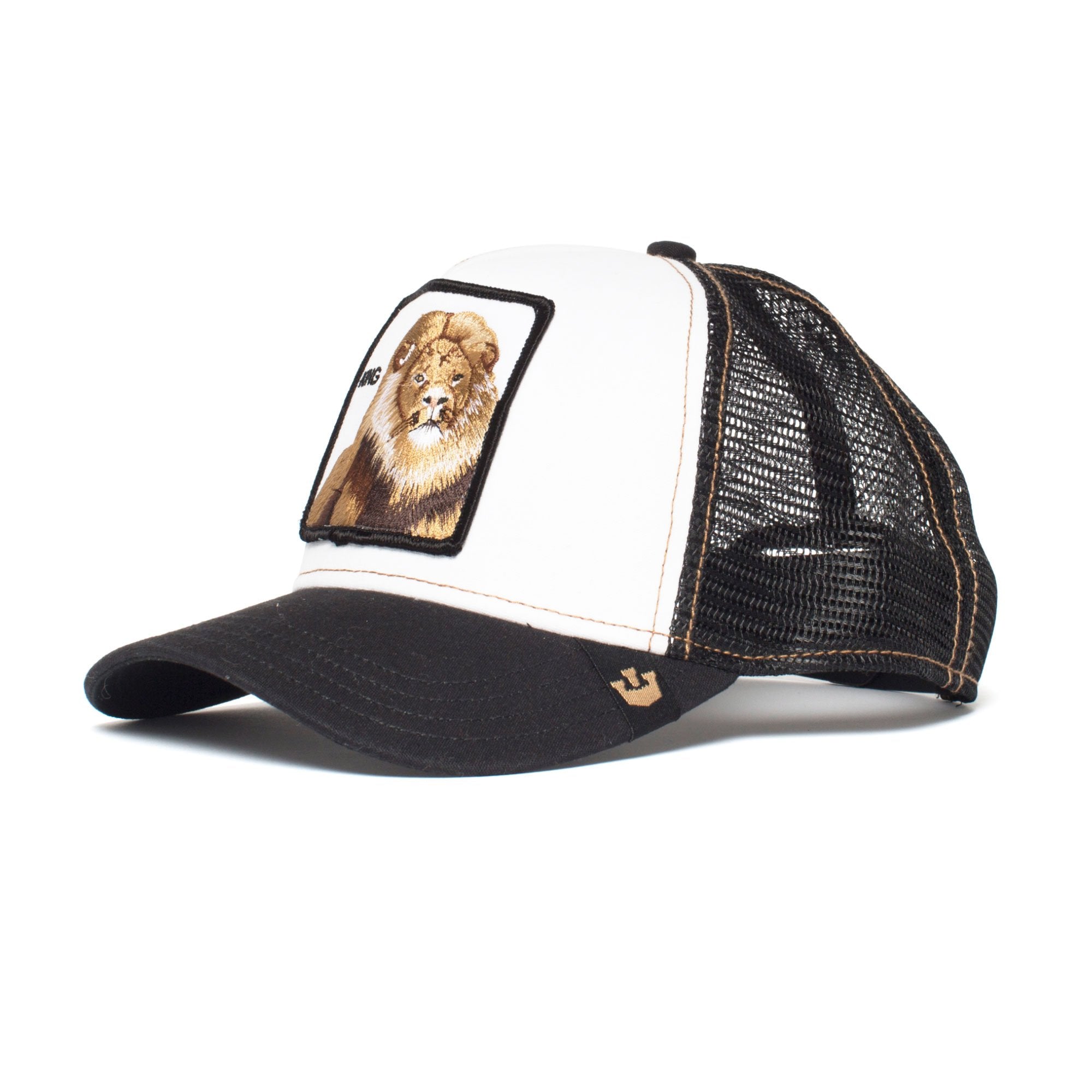 Goorin Bros. king trucker baseball cap Black left side view