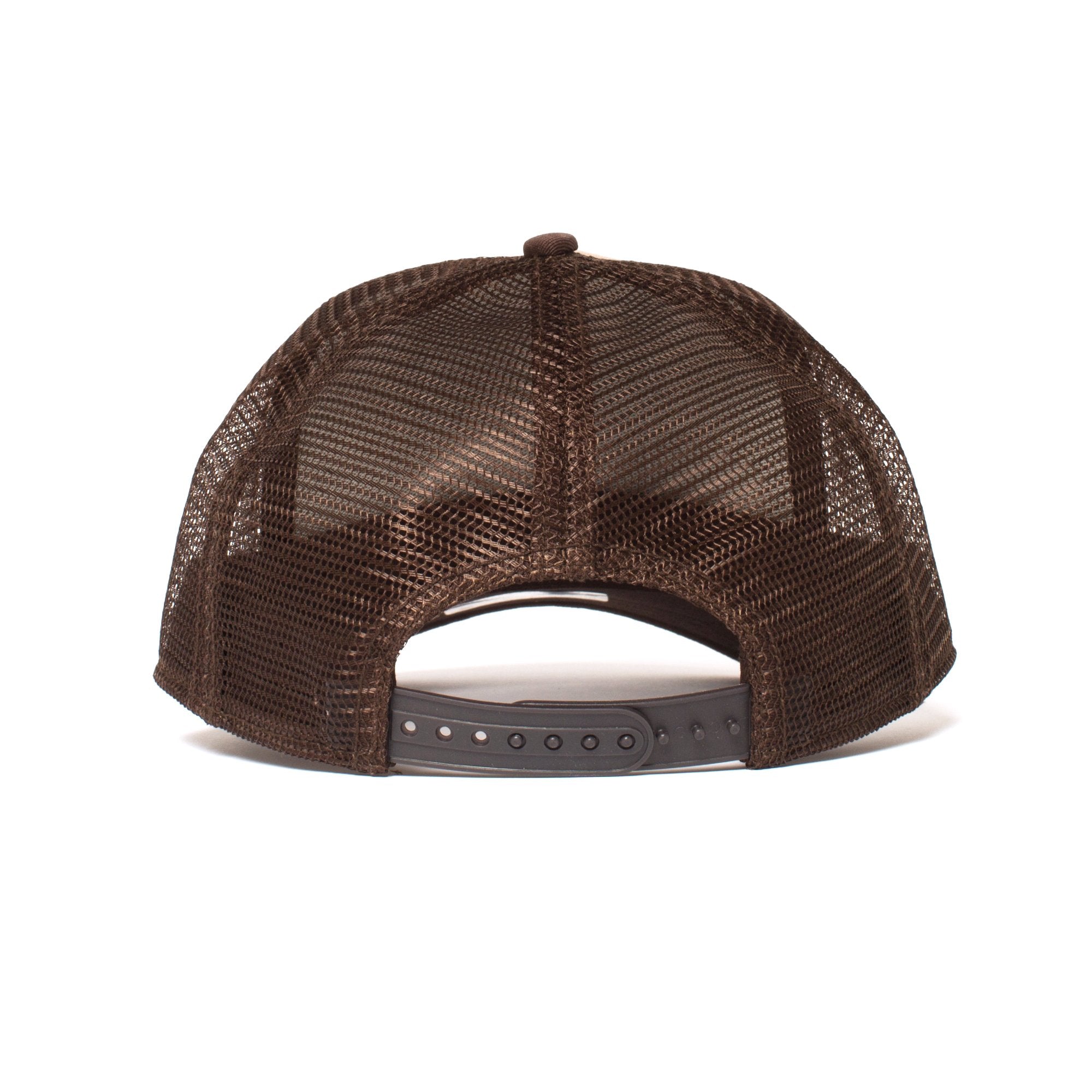Goorin Bros. lone star trucker baseball cap Brown back view