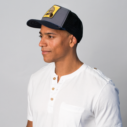 Goorin Bros. honeywell cotton trucker baseball cap Blue  mens styling