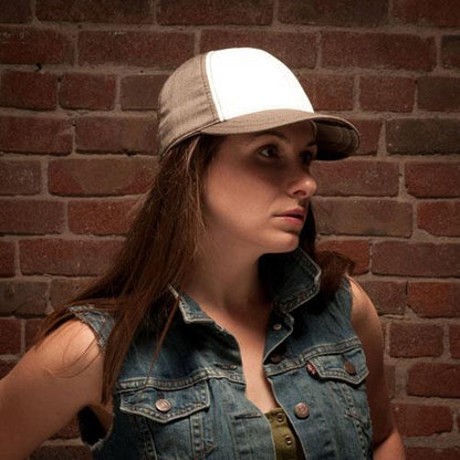 Goorin Bros. red beard cotton vintage baseball cap Brown  womens styling