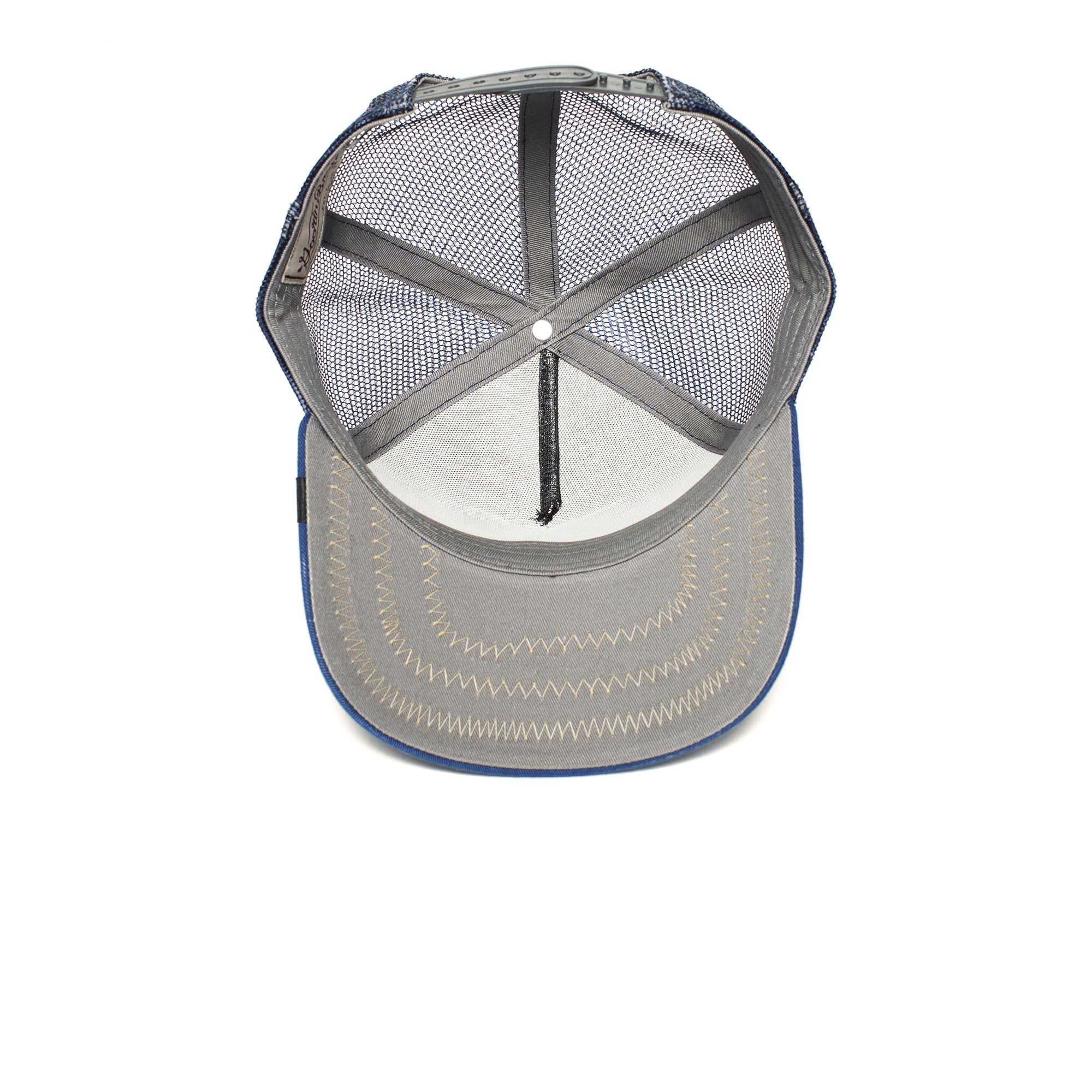 Goorin Bros. squirrel master trucker baseball cap Blue under view