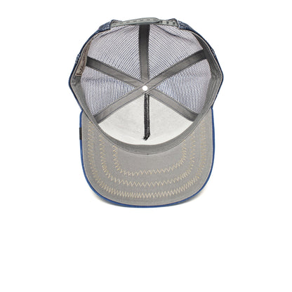 Goorin Bros. squirrel master trucker baseball cap Blue under view