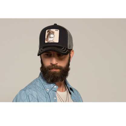 Goorin Bros. squirrel master trucker baseball cap Navy  mens styling