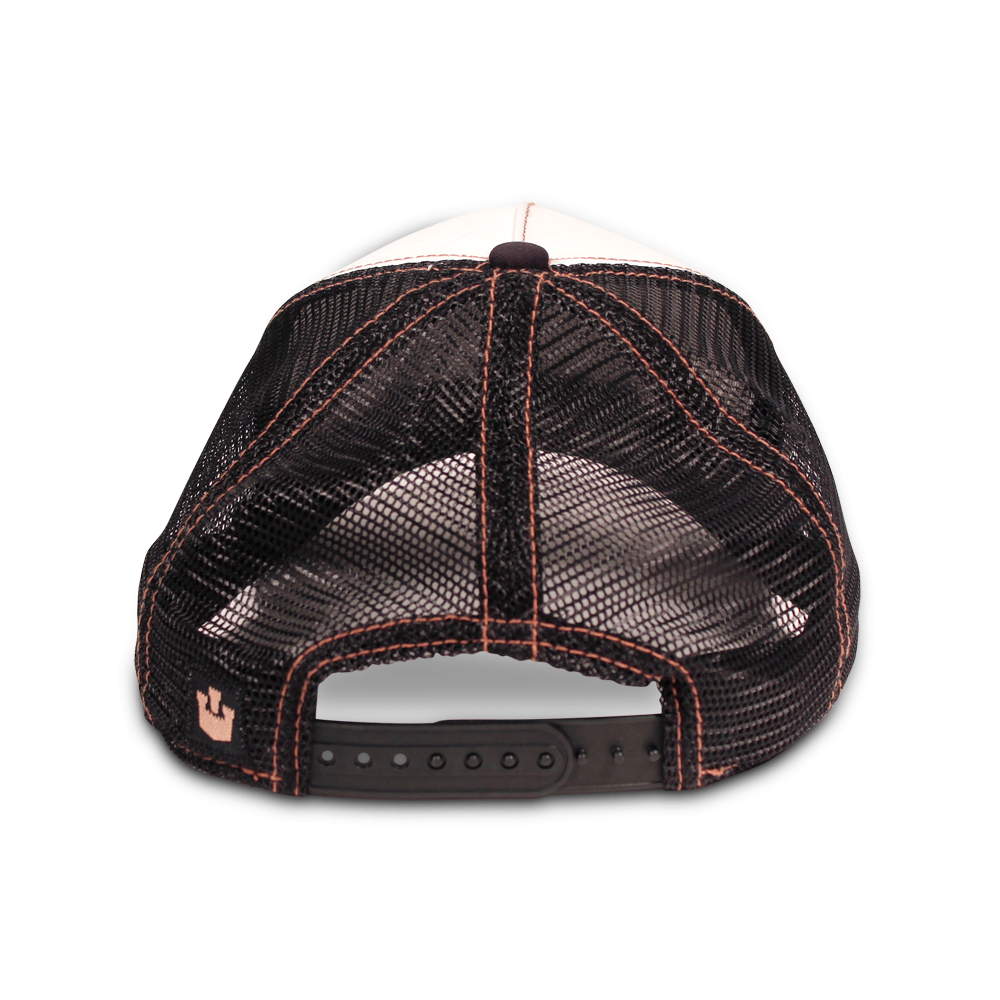 Goorin Bros. plucker baseball cap Back label Black back view