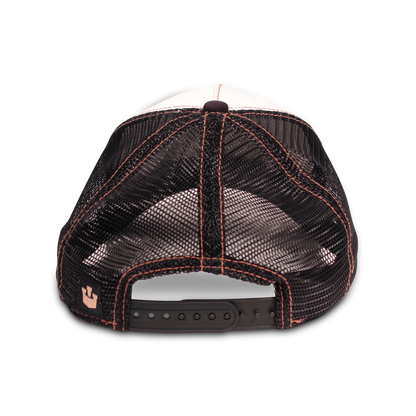 Goorin Bros. plucker baseball cap Back label Black back view