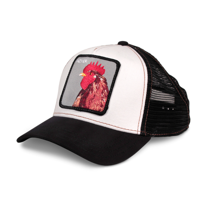 Goorin Bros. plucker baseball cap Back label Black left side view