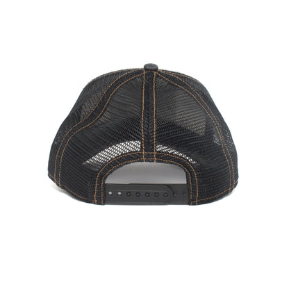 Goorin Bros. plucker baseball cap Black back view