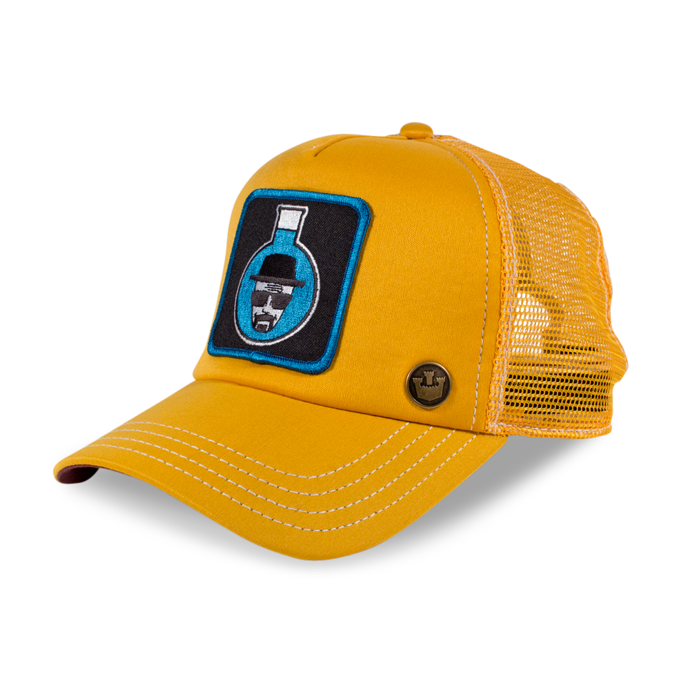 Goorin Bros. flask bball trucker baseball cap left side view