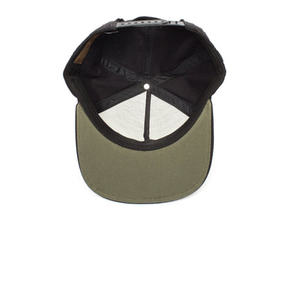 Goorin Bros. city pride cotton flat brim baseball cap Black under view