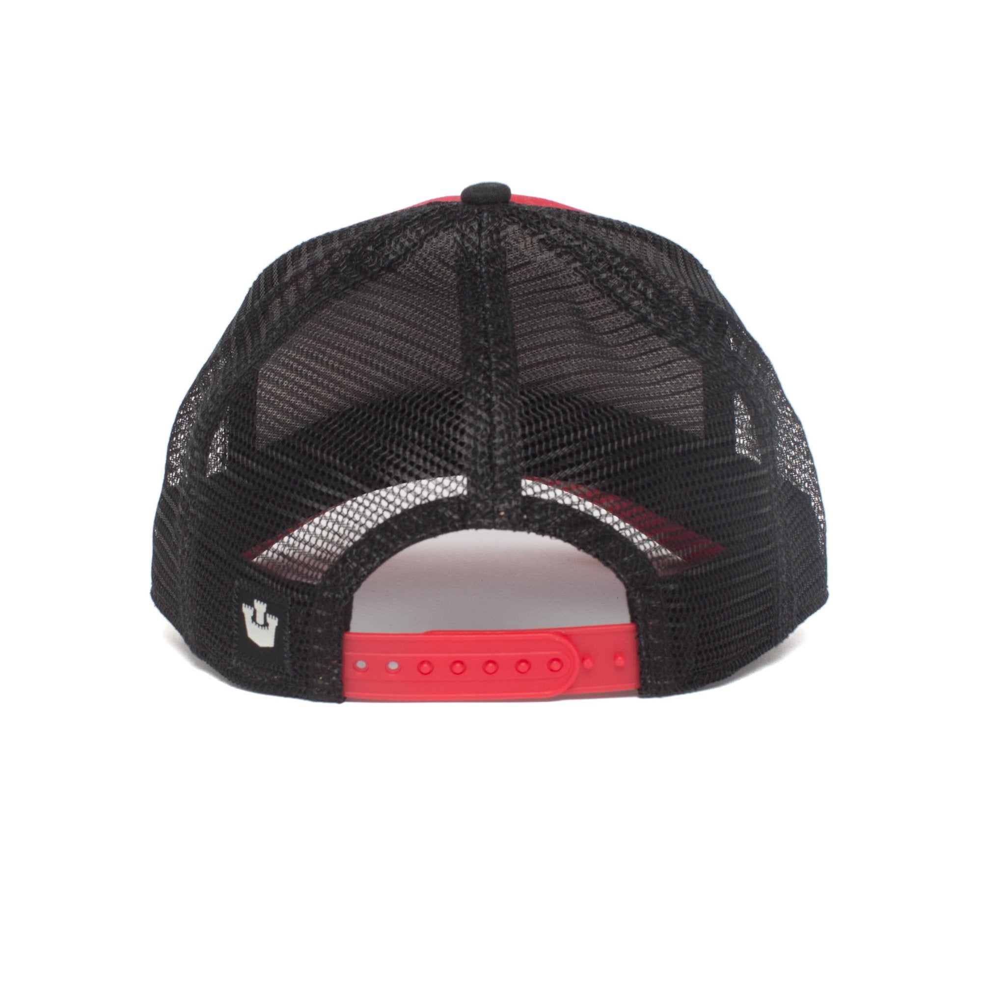 Goorin Bros. woody wood baseball cap Red back view
