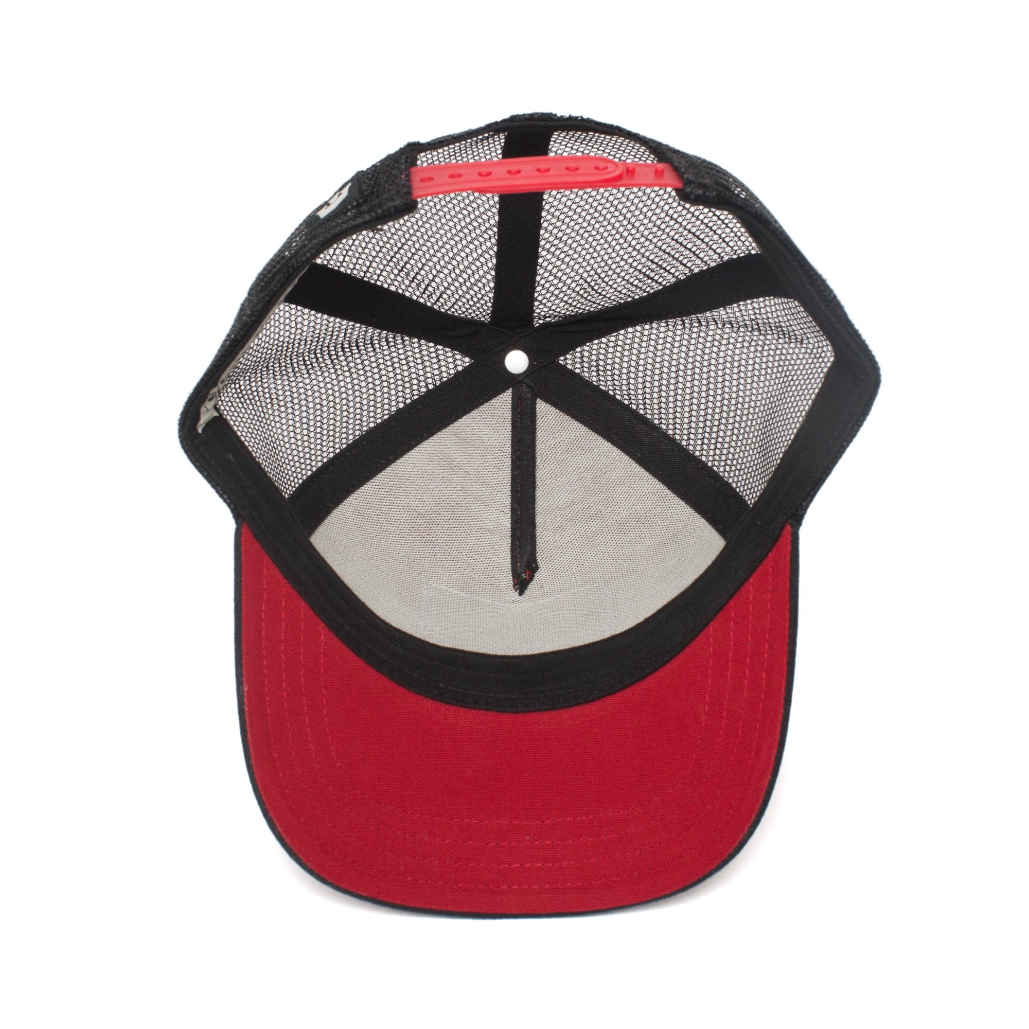 Goorin Bros. woody wood baseball cap Red under view