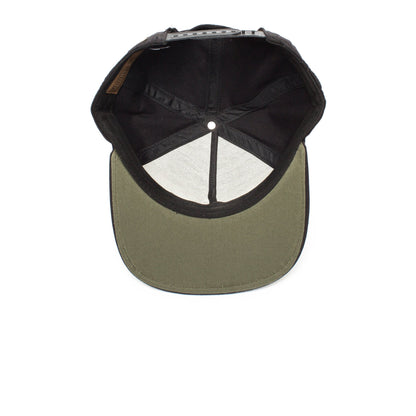 Goorin Bros. seattle cotton flat brim baseball cap Black under view