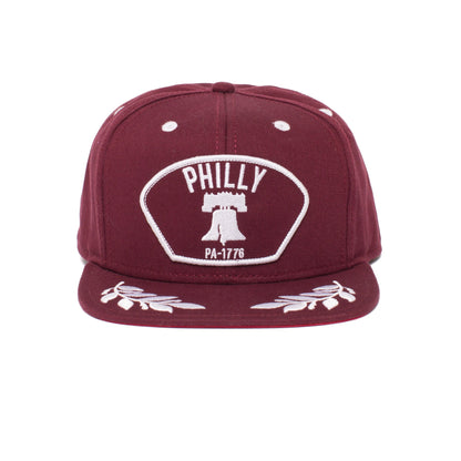 Goorin Bros. pride cotton baseball cap Maroon front view