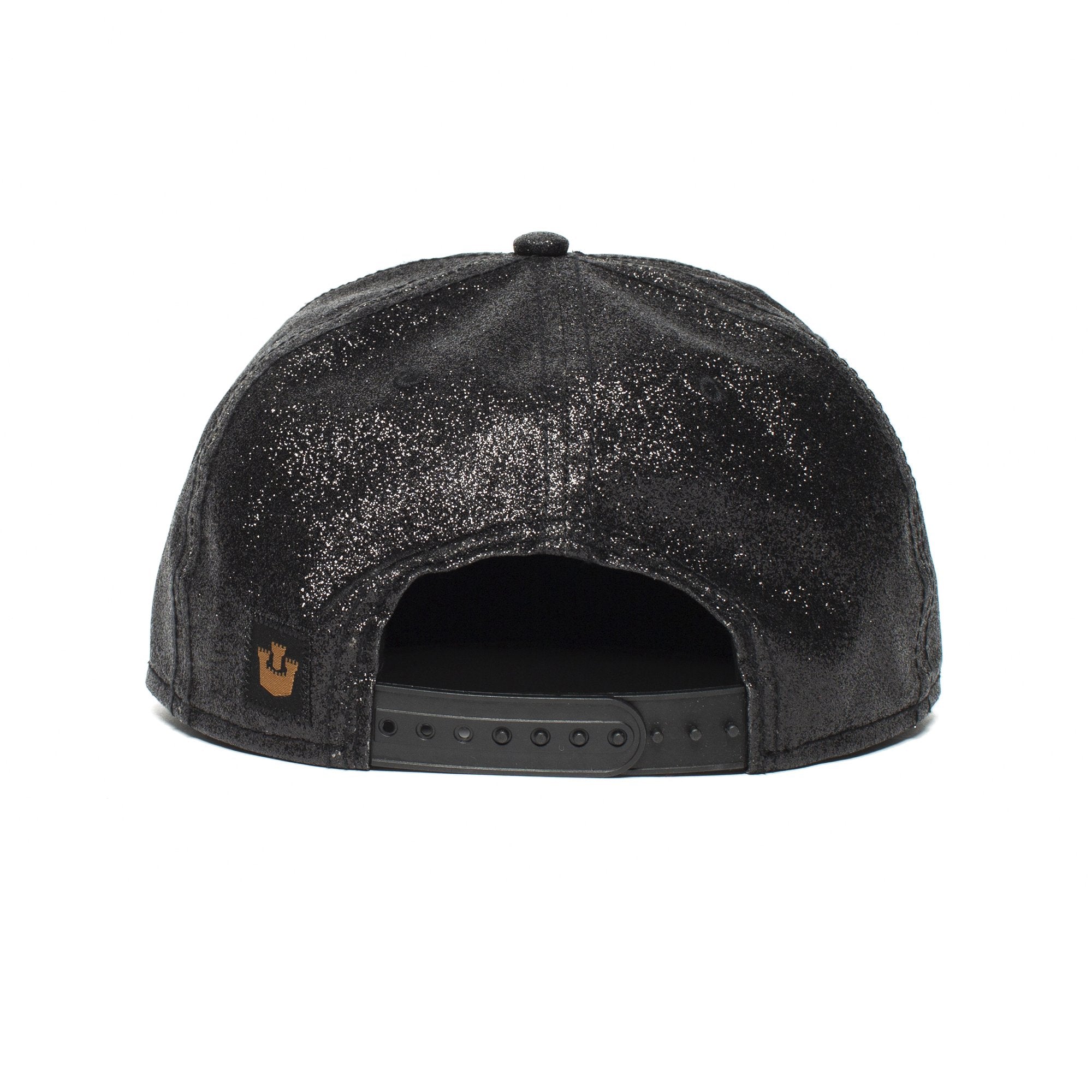 Goorin Bros. honolulu nights pu flat brim baseball cap Black back view
