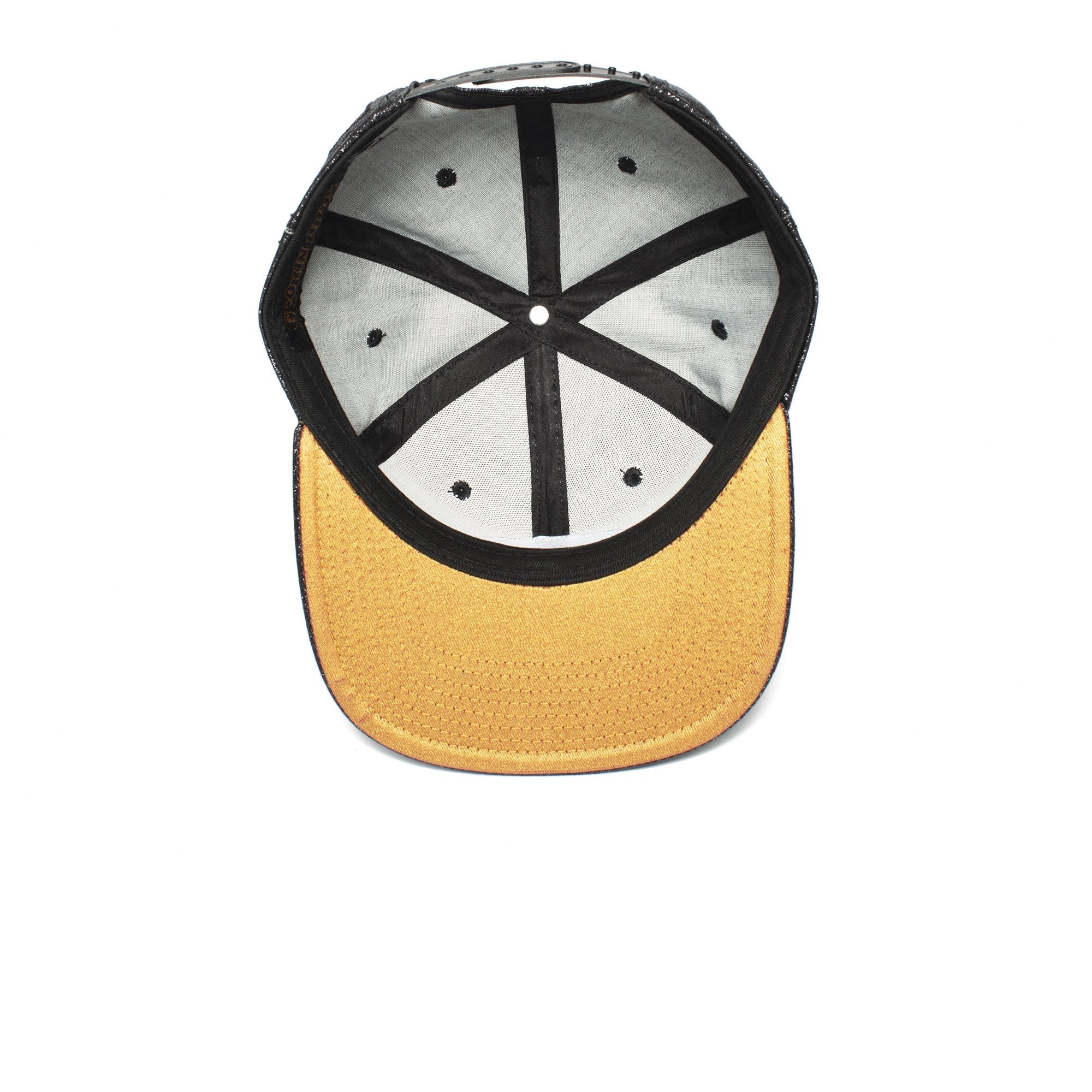 Goorin Bros. honolulu nights pu flat brim baseball cap Black under view