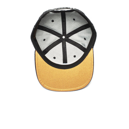 Goorin Bros. honolulu nights pu flat brim baseball cap Black under view