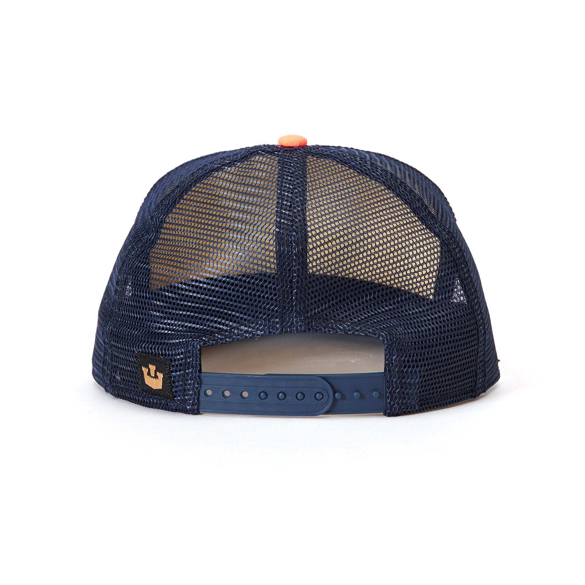 Goorin Bros. totally radical trucker baseball cap Peach back view