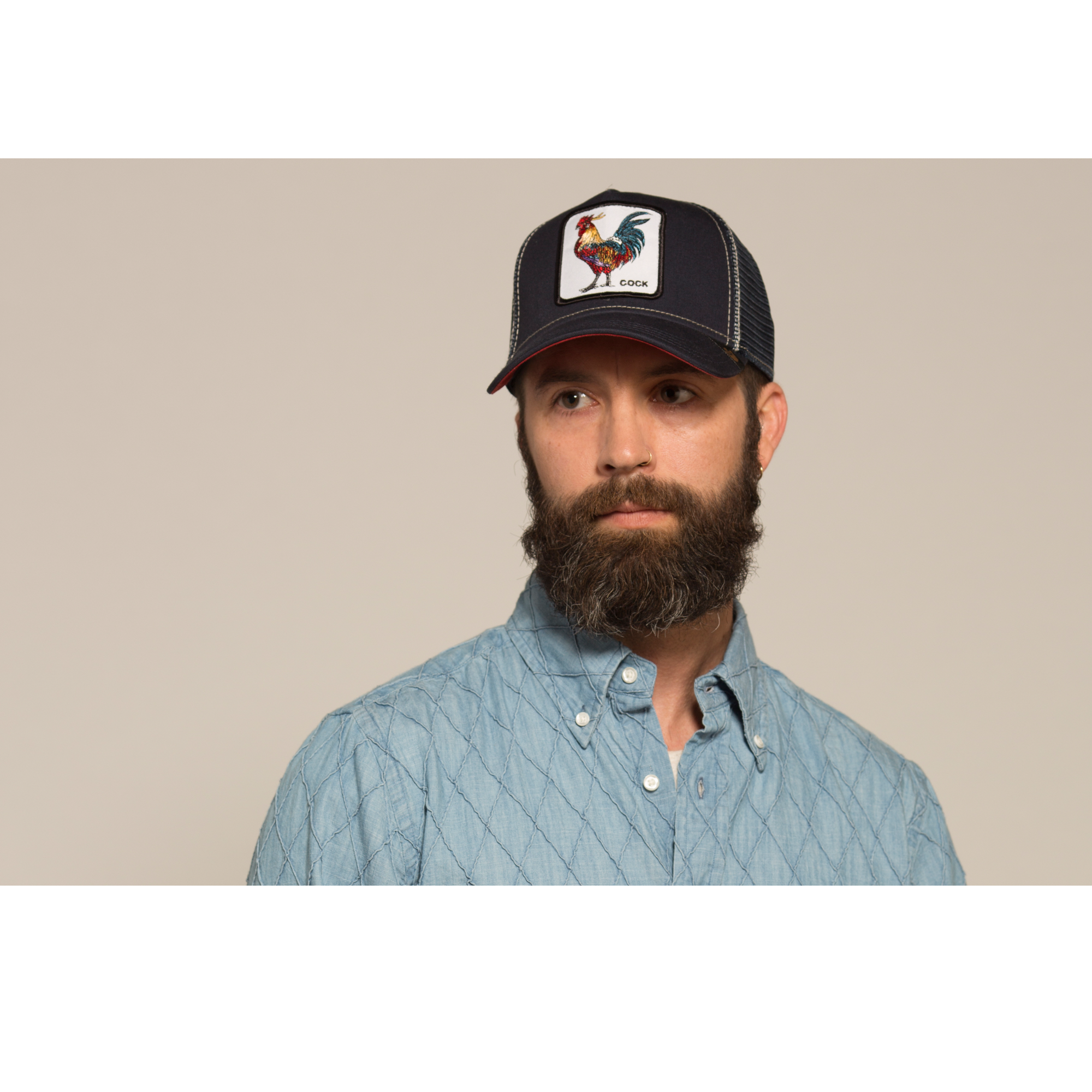 Goorin Bros. Gallo Navy baseball mens styling