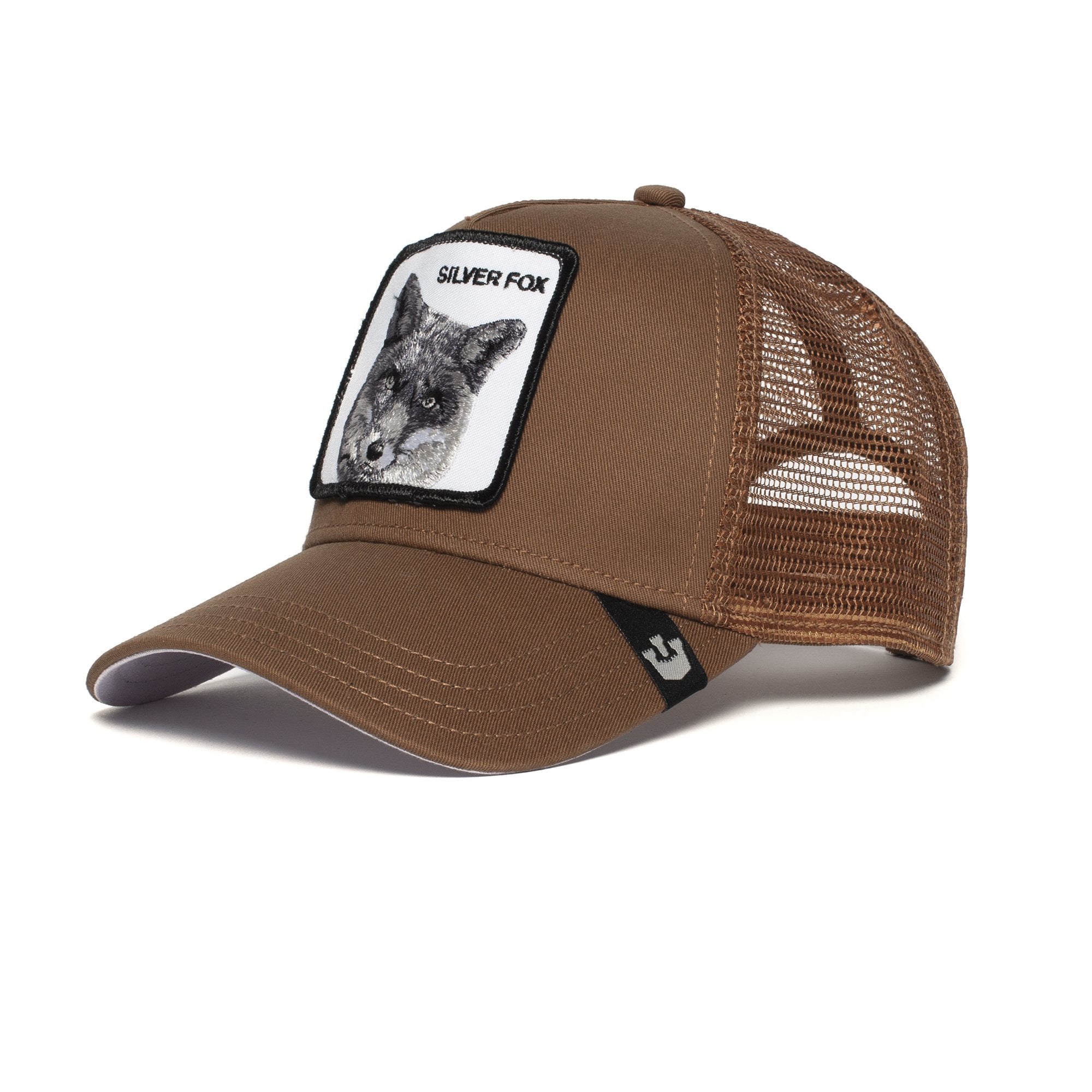 Goorin Bros. silver fox baseball cap Whiskey left side view
