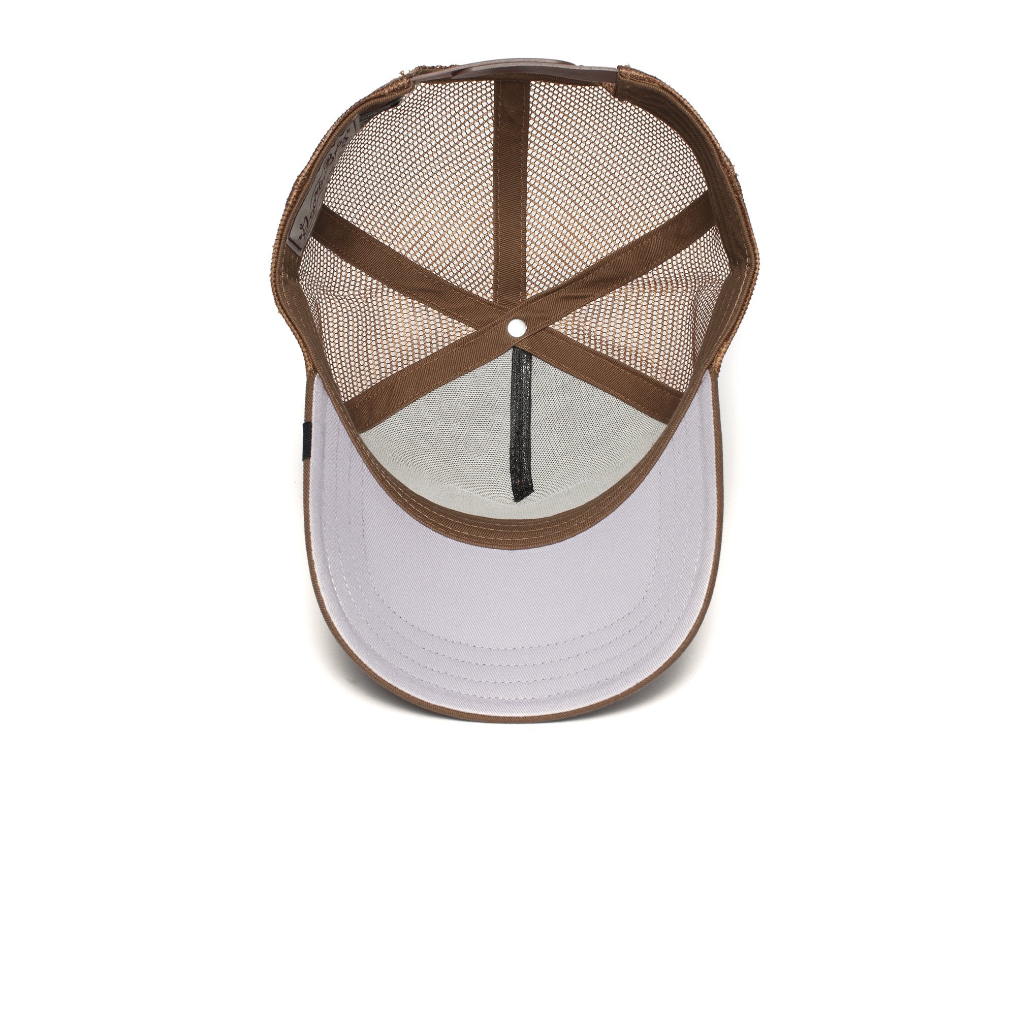 Goorin Bros. silver fox baseball cap Whiskey under view