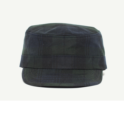 Goorin Bros. lakeside wool blend camp cap cap Black front view