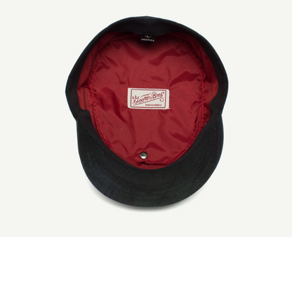 Goorin Bros. lakeside wool blend camp cap cap Black under view