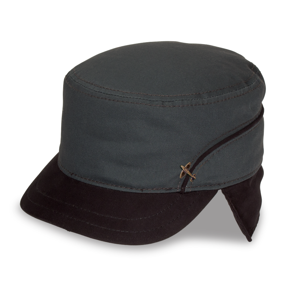 Goorin Bros. Hawker Olive baseball left side view