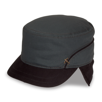Goorin Bros. Hawker Olive baseball left side view