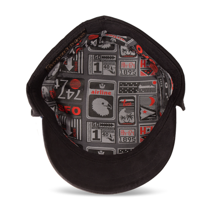 Goorin Bros. Hawker Olive baseball under view