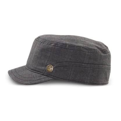 Goorin Bros. Mark Healy Charcoal baseball left side view