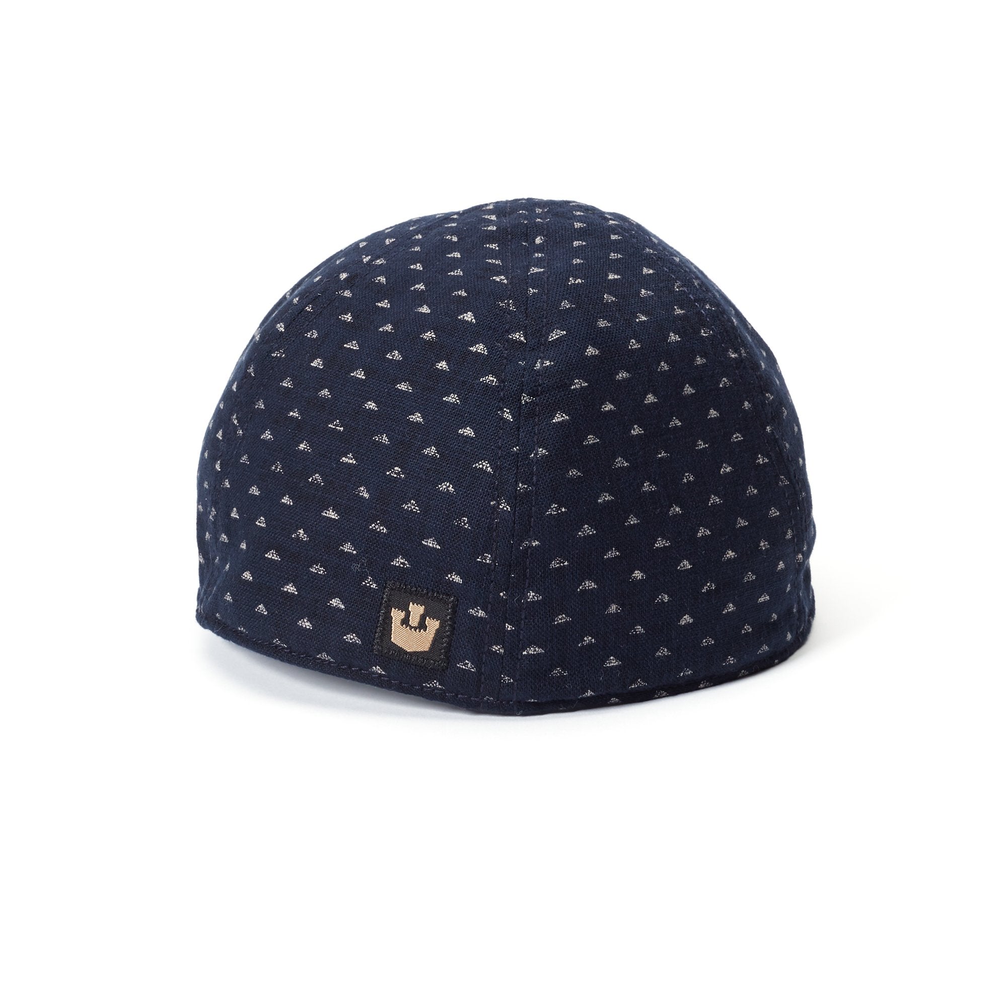 Goorin Bros. starships cotton halo ivy flatcap Indigo back view