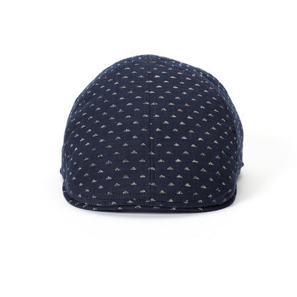 Goorin Bros. starships cotton halo ivy flatcap Indigo front view