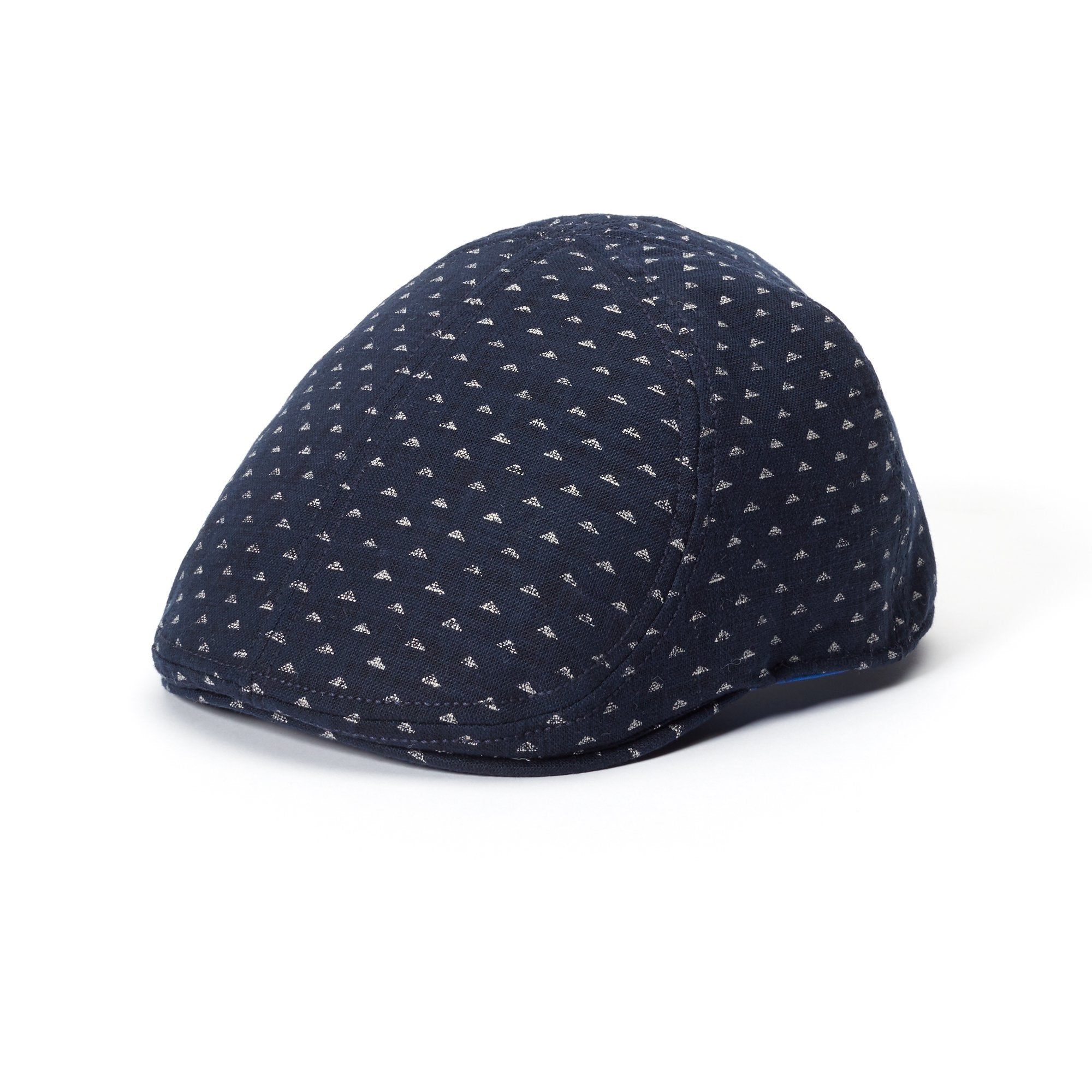 Goorin Bros. starships cotton halo ivy flatcap Indigo left side view