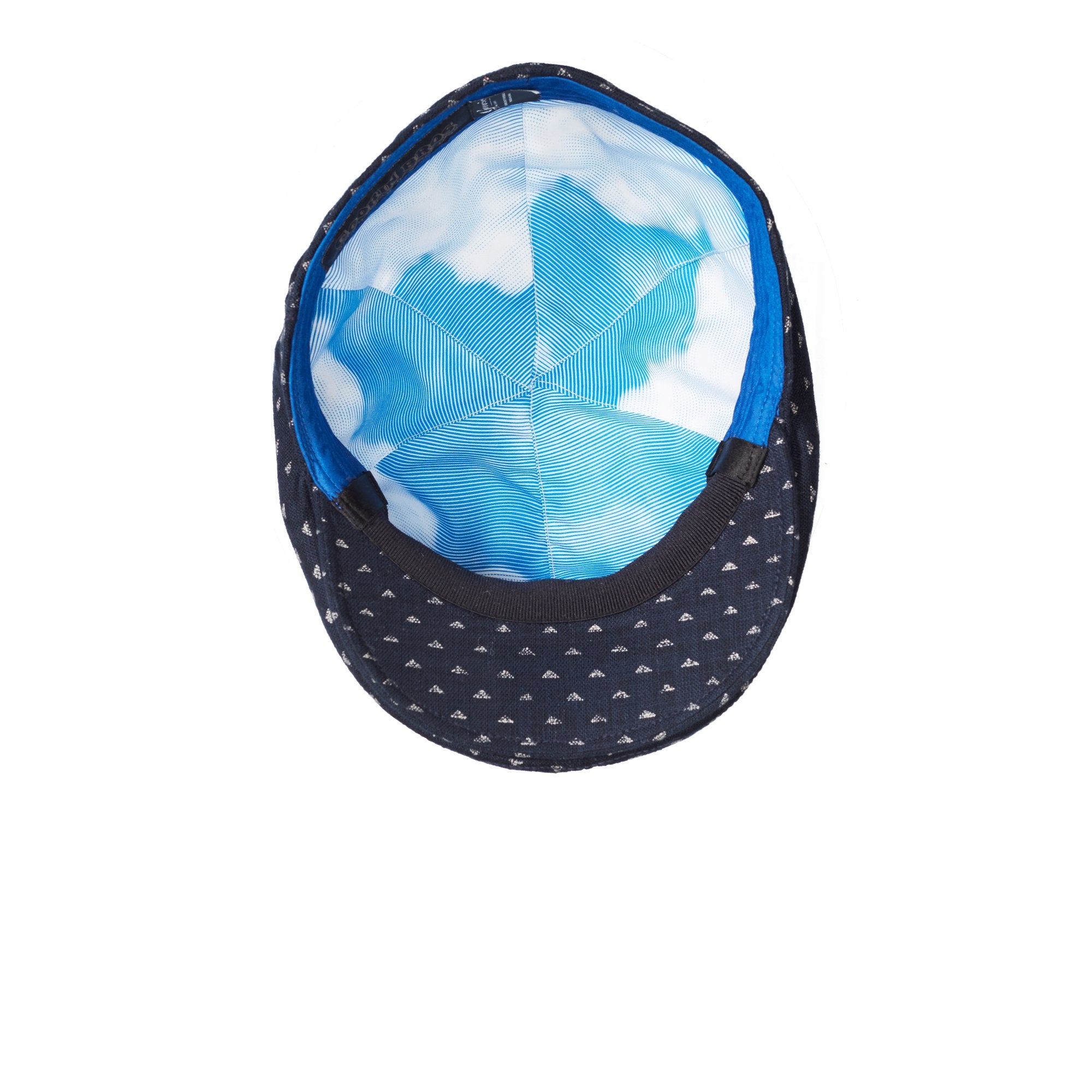 Goorin Bros. starships cotton halo ivy flatcap Indigo under view