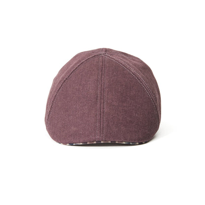 Goorin Bros. north ave beach cotton duckbill flatcap Purple front view