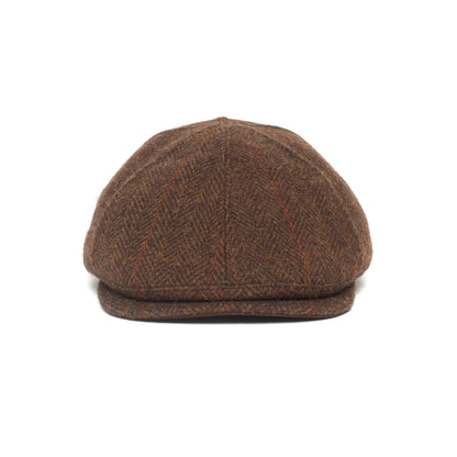 Goorin Bros. tradition wool blend ivy flatcap Brown front view