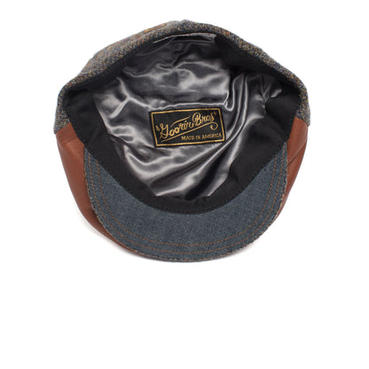 Goorin Bros. mr rouspil wool blend ivy flatcap Blue under view