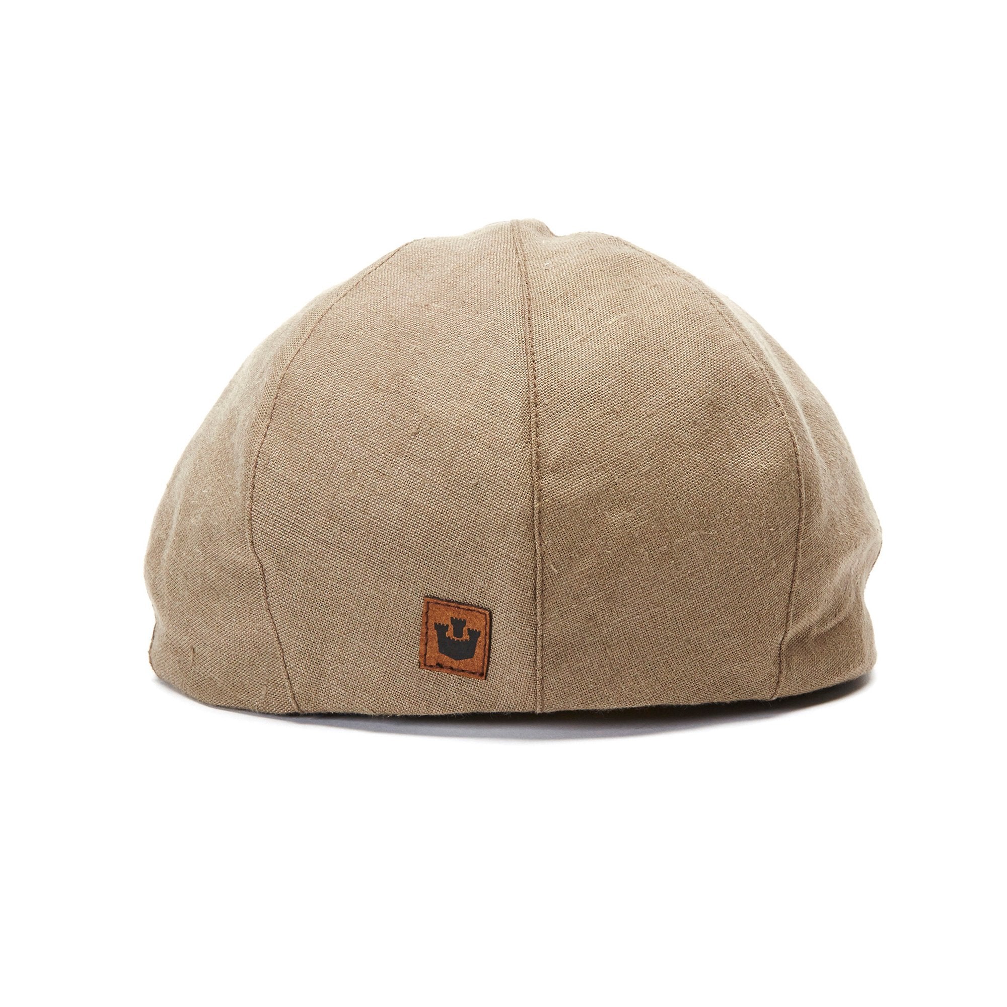 Goorin Bros. mr cohen linen gatsby flatcap Khaki back view