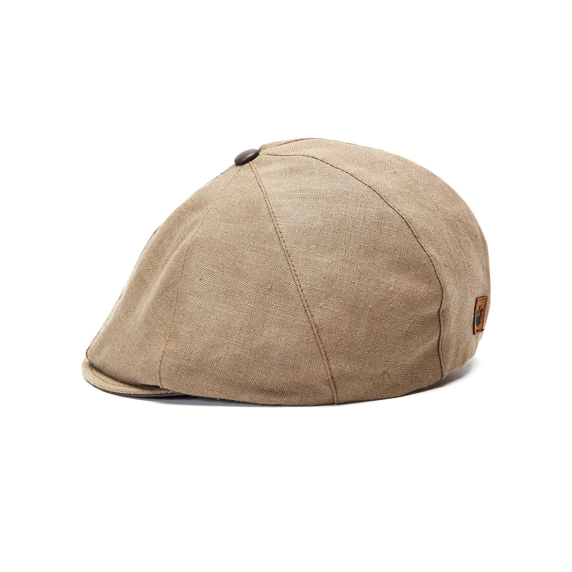 Goorin Bros. mr cohen linen gatsby flatcap Khaki side view