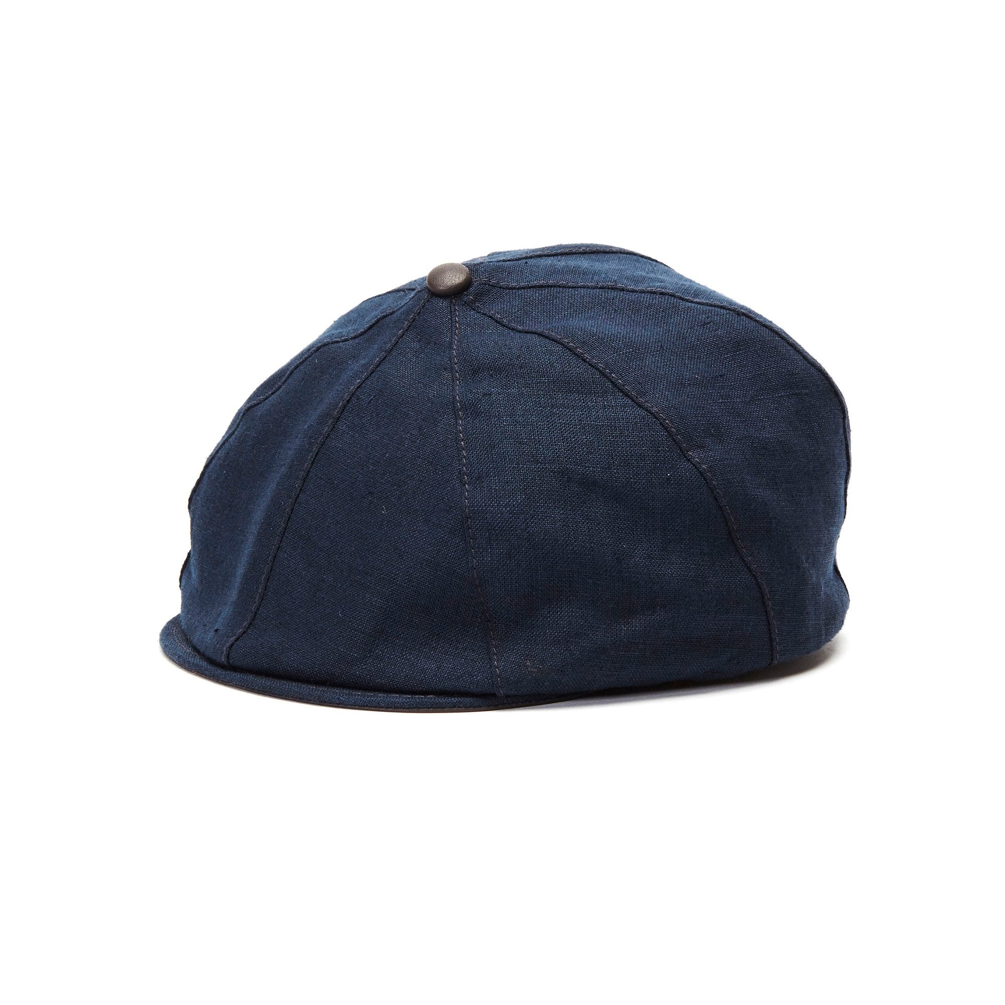 Goorin Bros. mr cohen linen gatsby flatcap Navy left side view