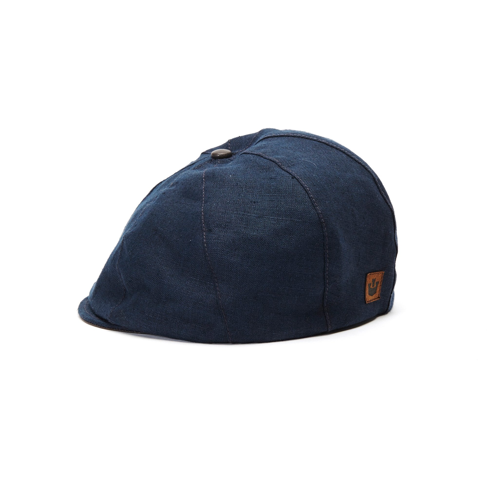 Goorin Bros. mr cohen linen gatsby flatcap Navy side view