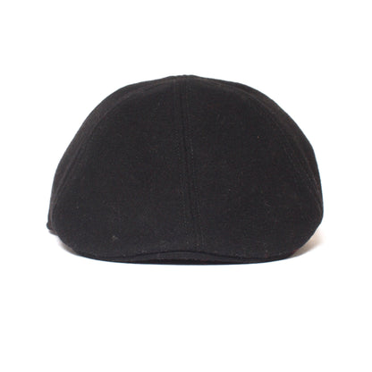 Goorin Bros. sweet dreams wool blend 6 panel ivy flatcap Black front view