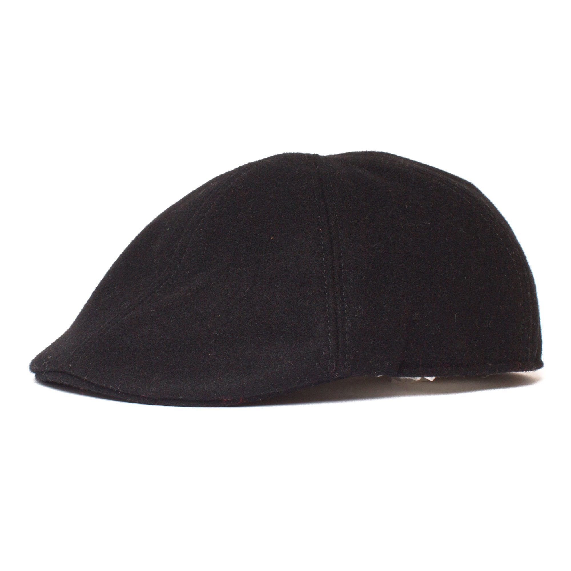 Goorin Bros. sweet dreams wool blend 6 panel ivy flatcap Black left side view