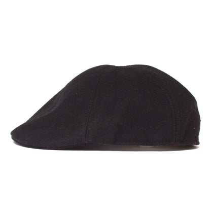 Goorin Bros. sweet dreams wool blend 6 panel ivy flatcap Black side view