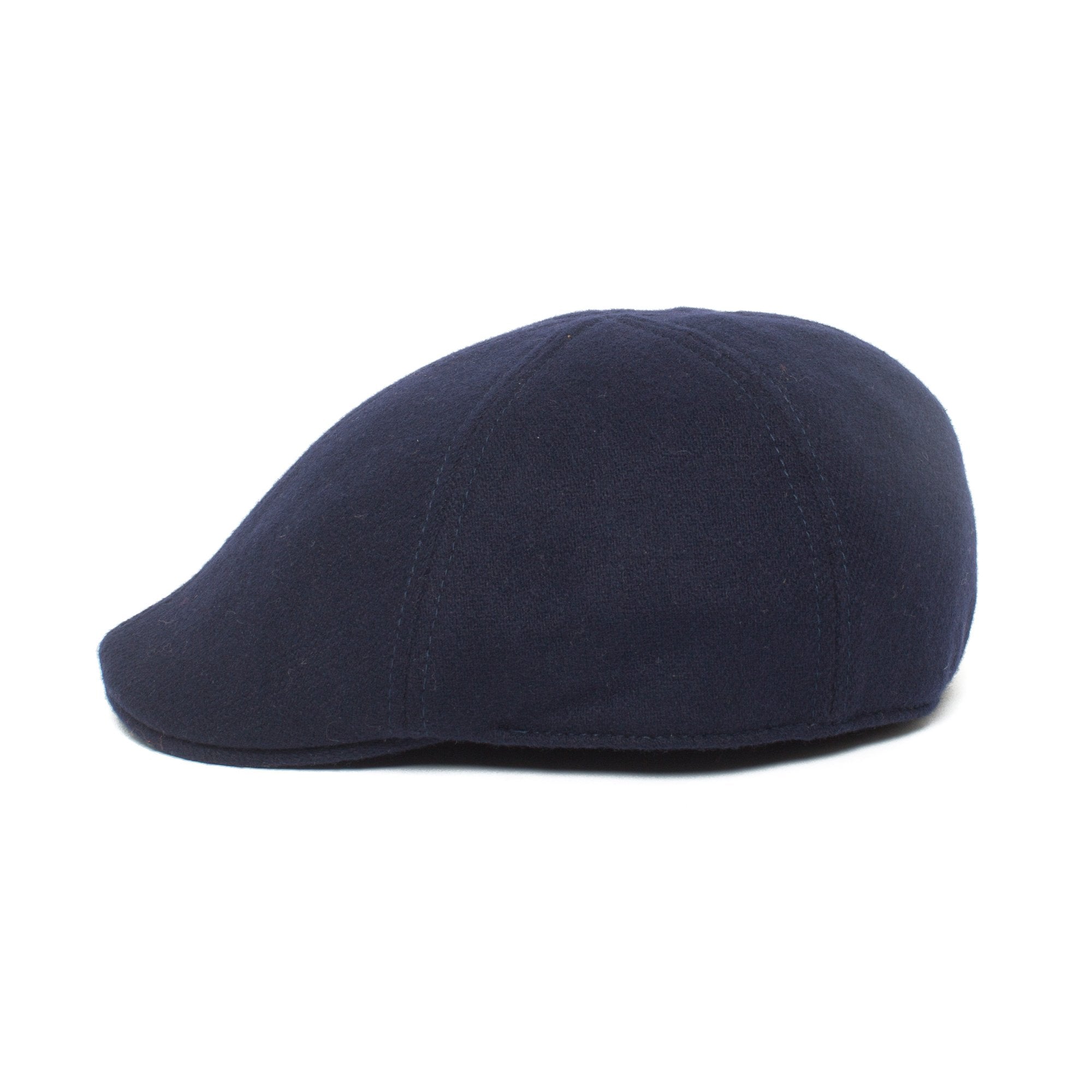 Goorin Bros. sweet dreams wool blend 6 panel ivy flatcap Navy side view
