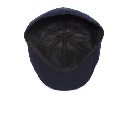 Goorin Bros. sweet dreams wool blend 6 panel ivy flatcap Navy under view