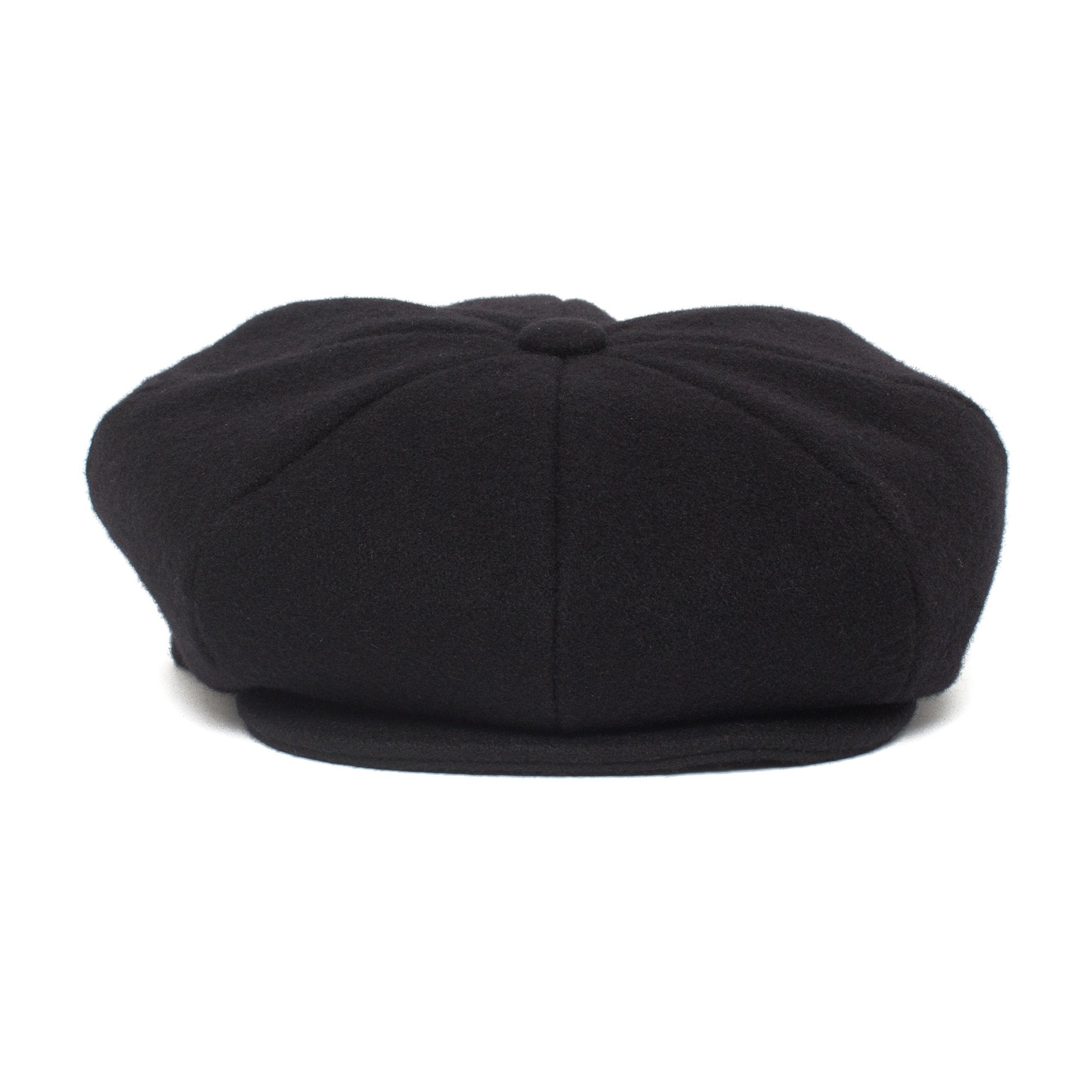 Goorin Bros. mr hammer wool blend gatsby flatcap Black front view